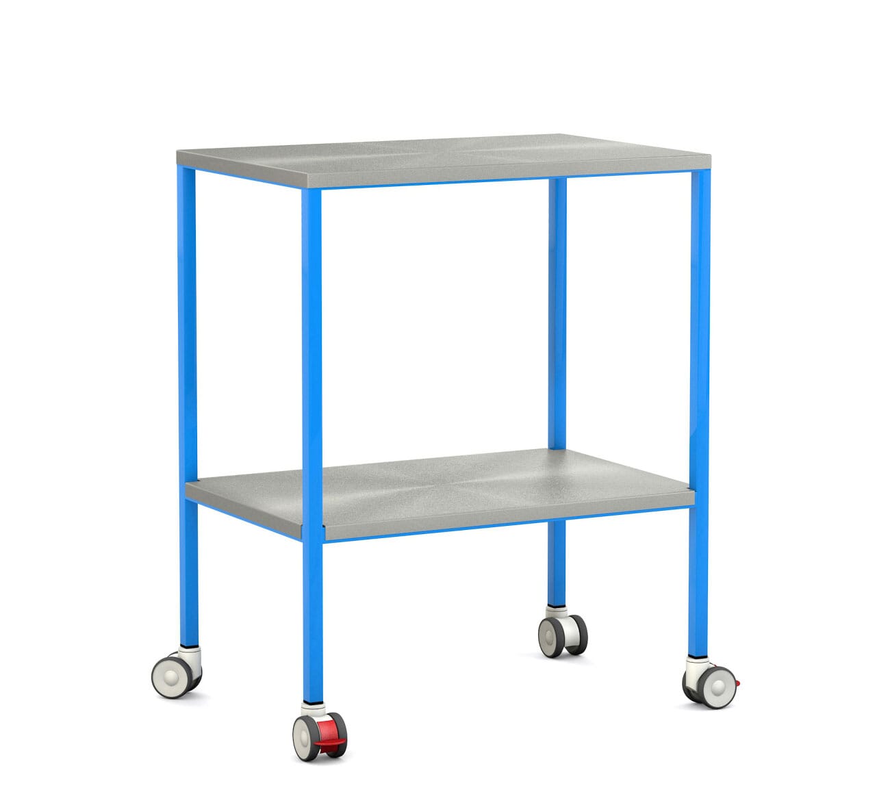 FW2903 2 Listing Dressing Cart 700 2shelves Blue