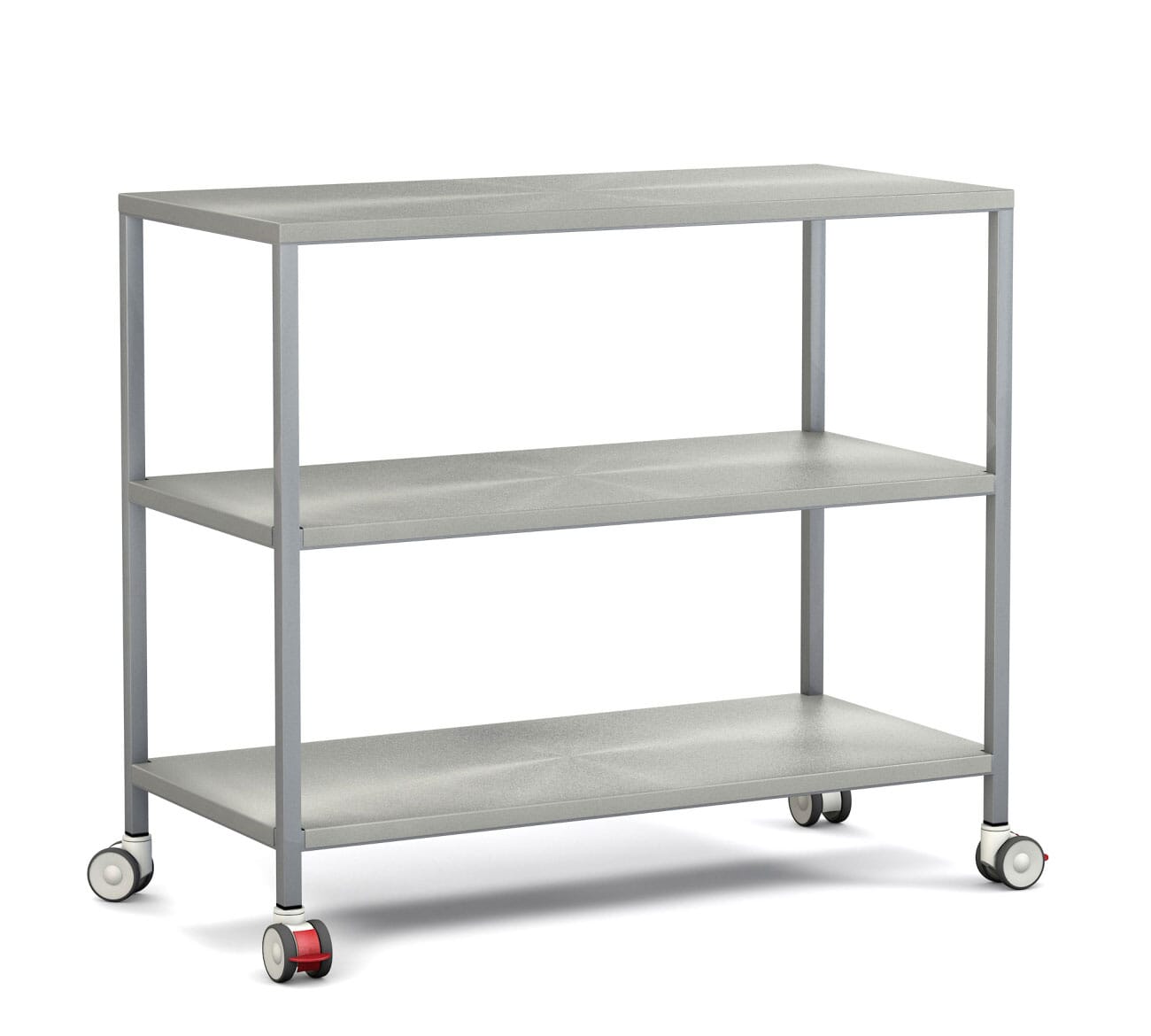 FW2802 3 Listing Dressing Cart 1000 3shelves Stainless