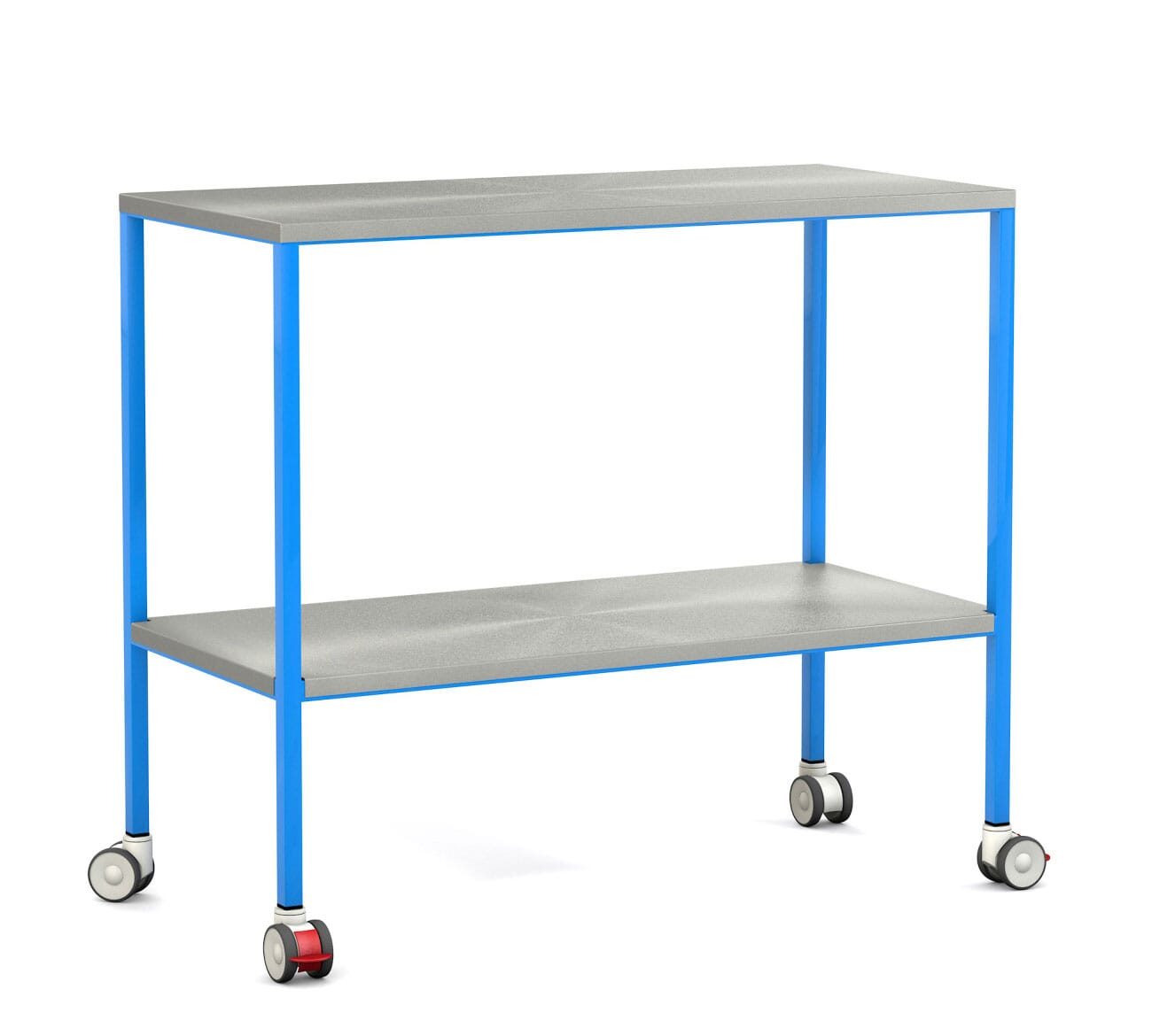 FW2902 2 Listing Dressing Cart 1000 2shelves Blue