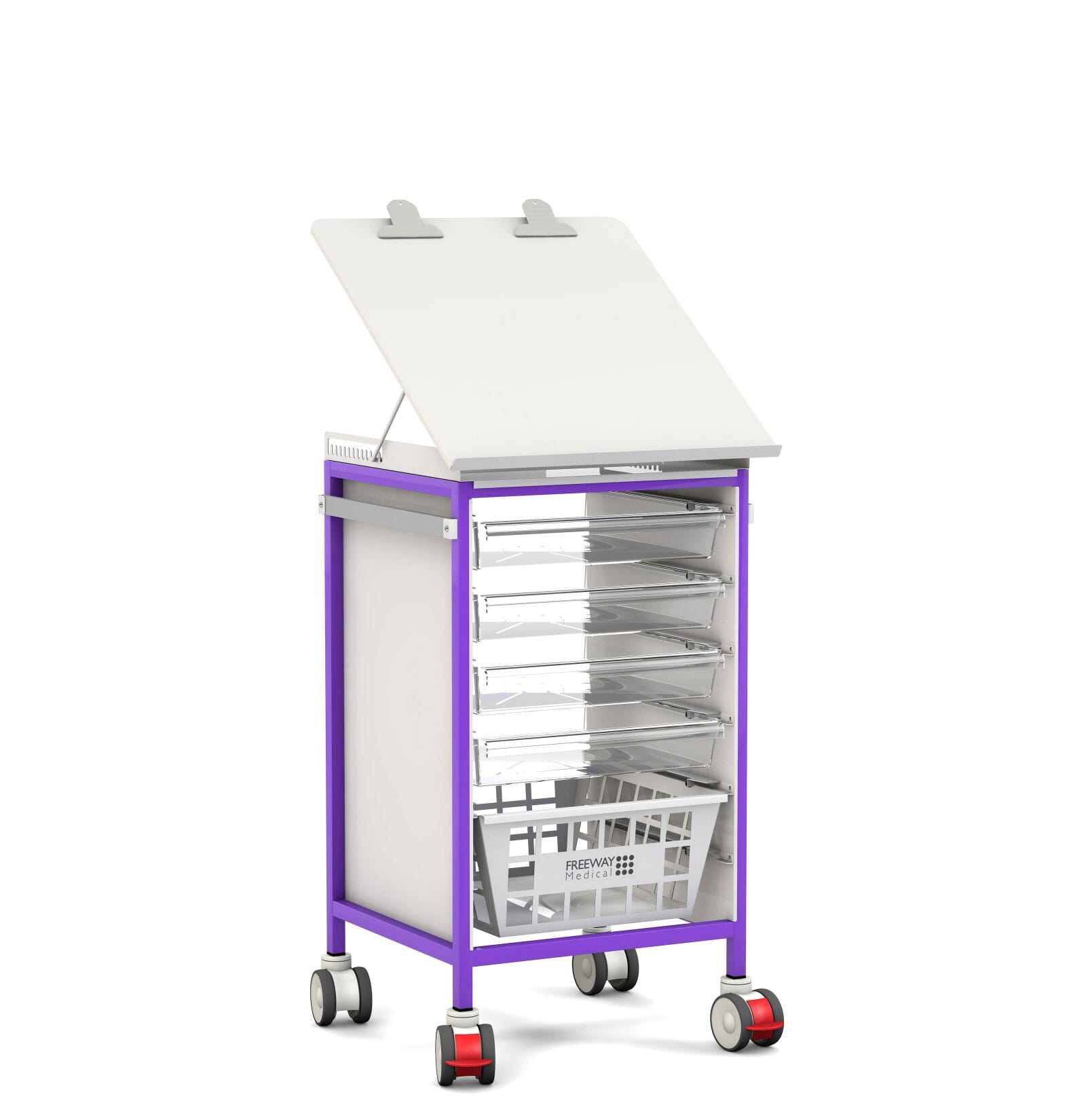 FW3400 6 Listing ChartWorkstation 500 Vari Cart Purple