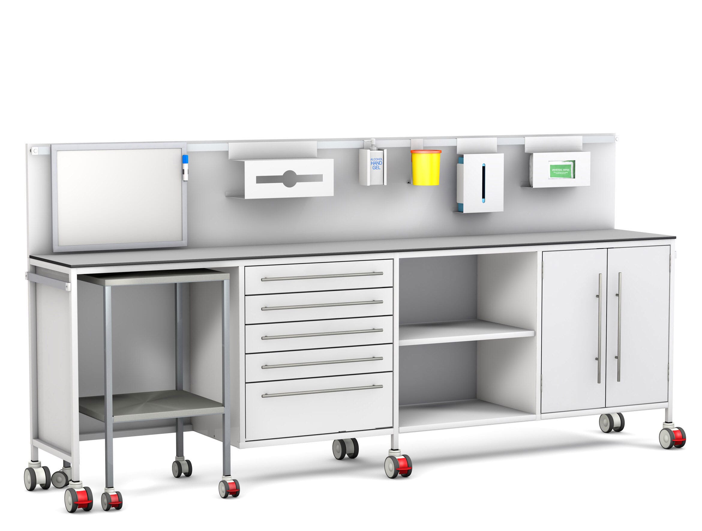 FW7000 Listing Quad D 1350H White