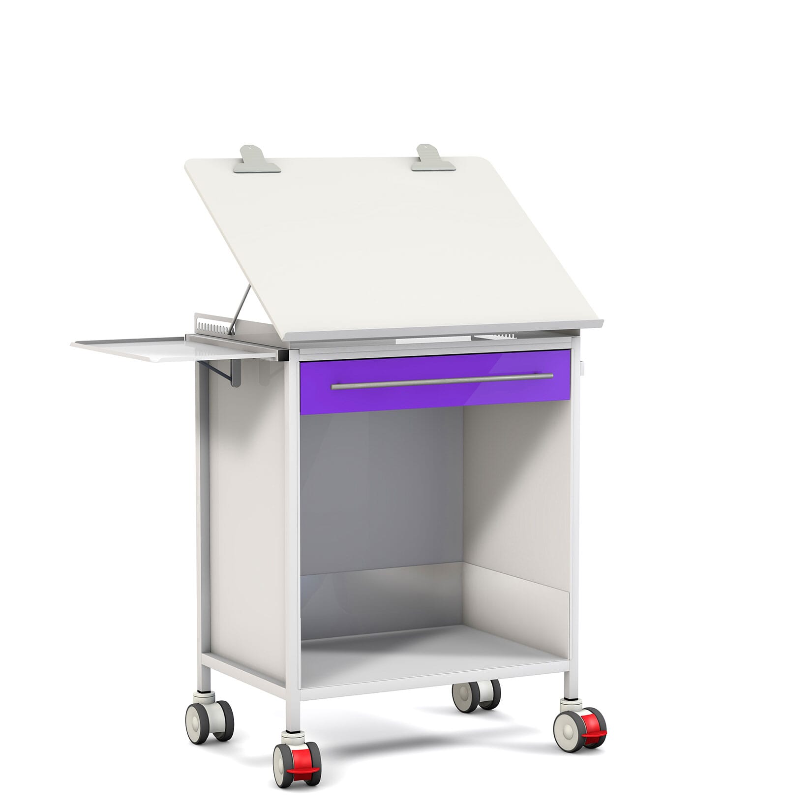 FW1113 Listing ChartWorkstation 700 1 drawer Purple