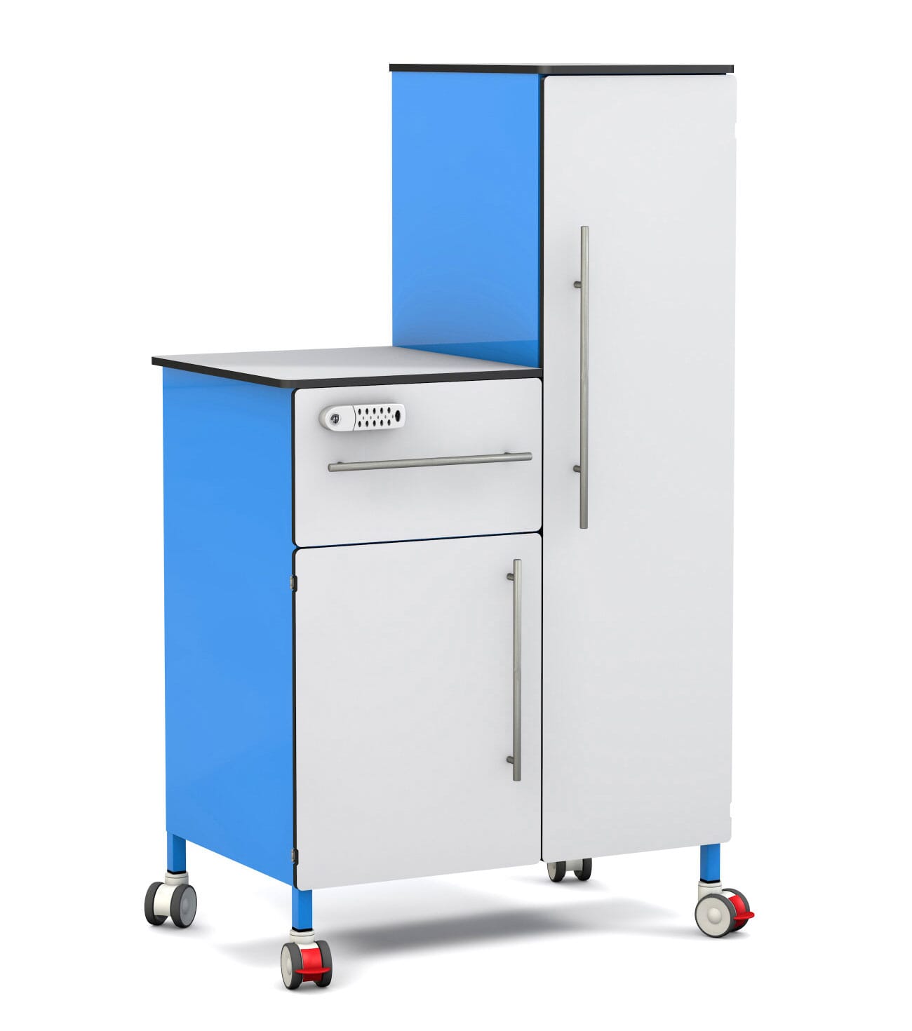 FW180A BedsideWardrobe Trespa Blue