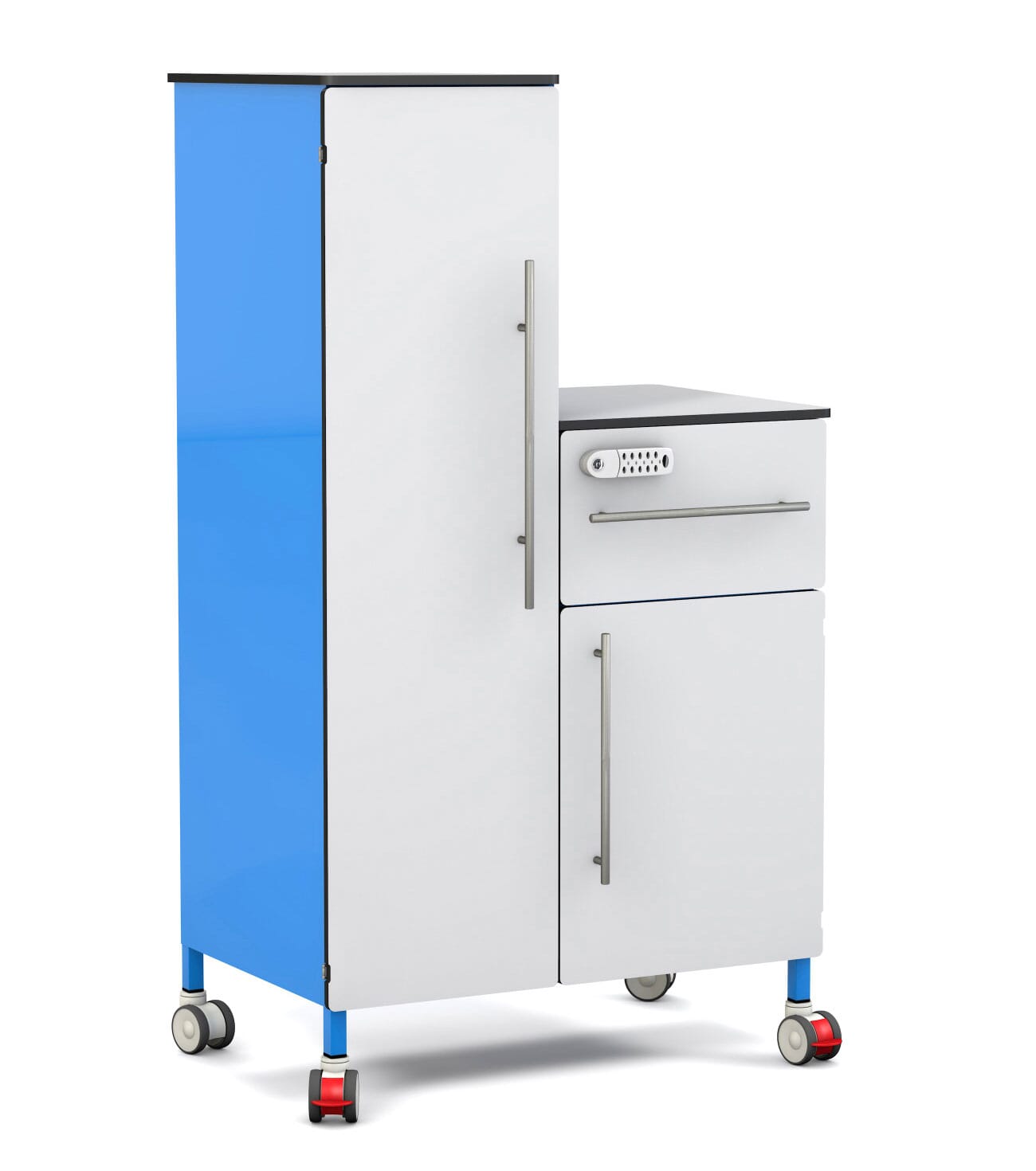 FW180B BedsideWardrobe Trespa Blue