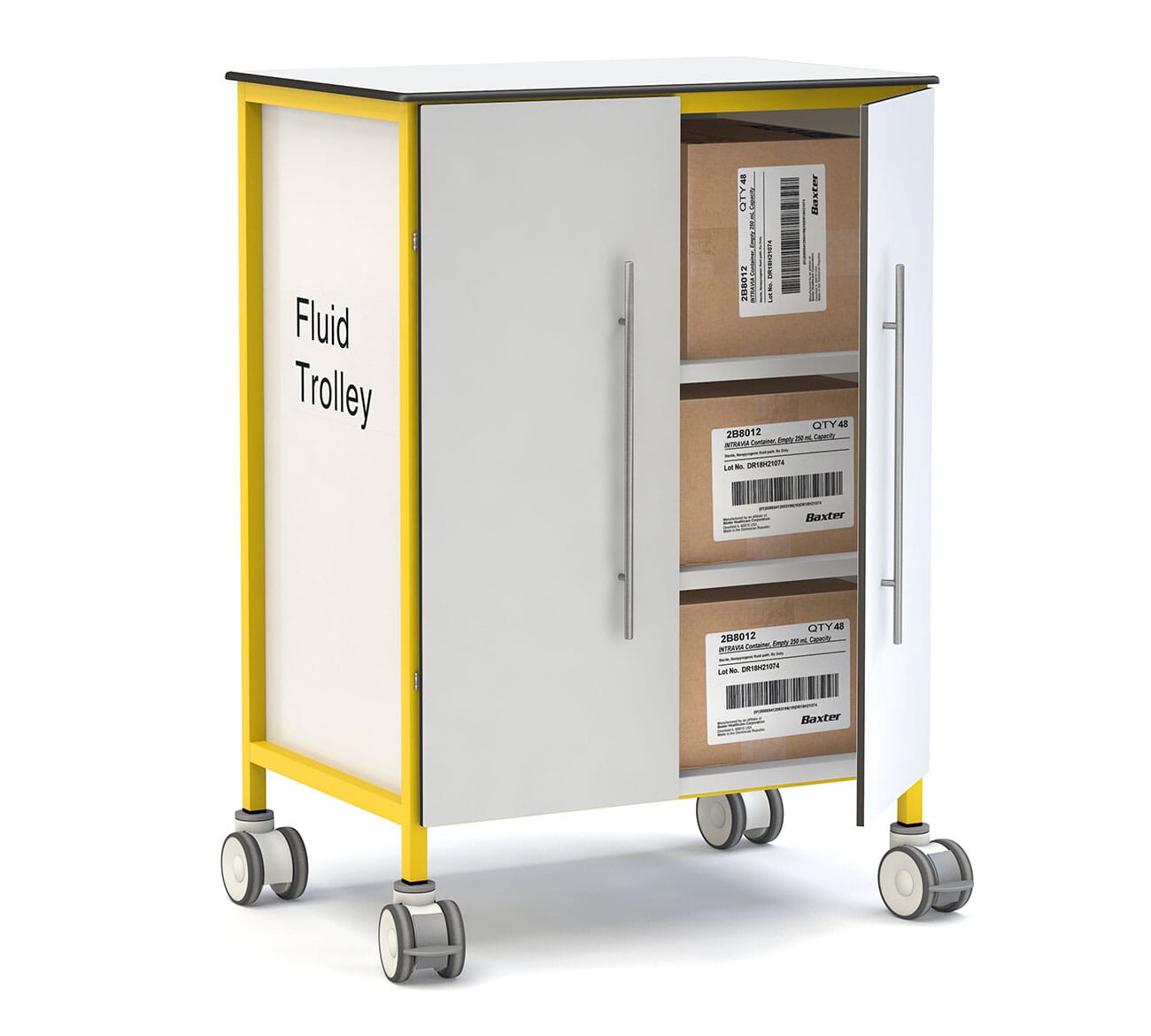 listing fluid trolley ewd yellow