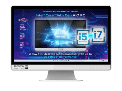 24inch 14th Gen CPU Medical Grade All-In-One PC For Fixed Use